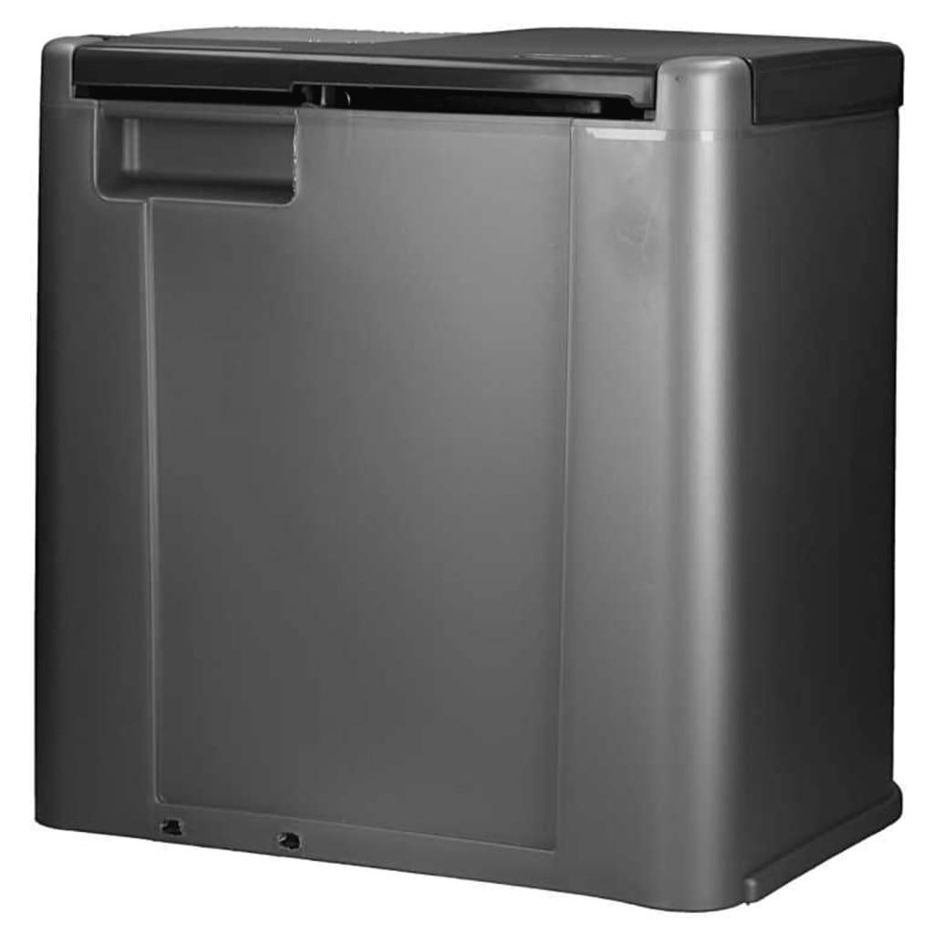 Curver Duo Pedal Bin Deco 15L With 6L Inner Buckets Light Grey