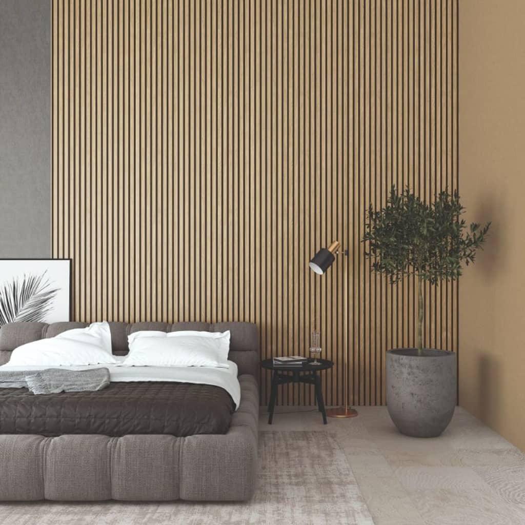 Noordwand Wallpaper Botanica Wooden Slats And Oak