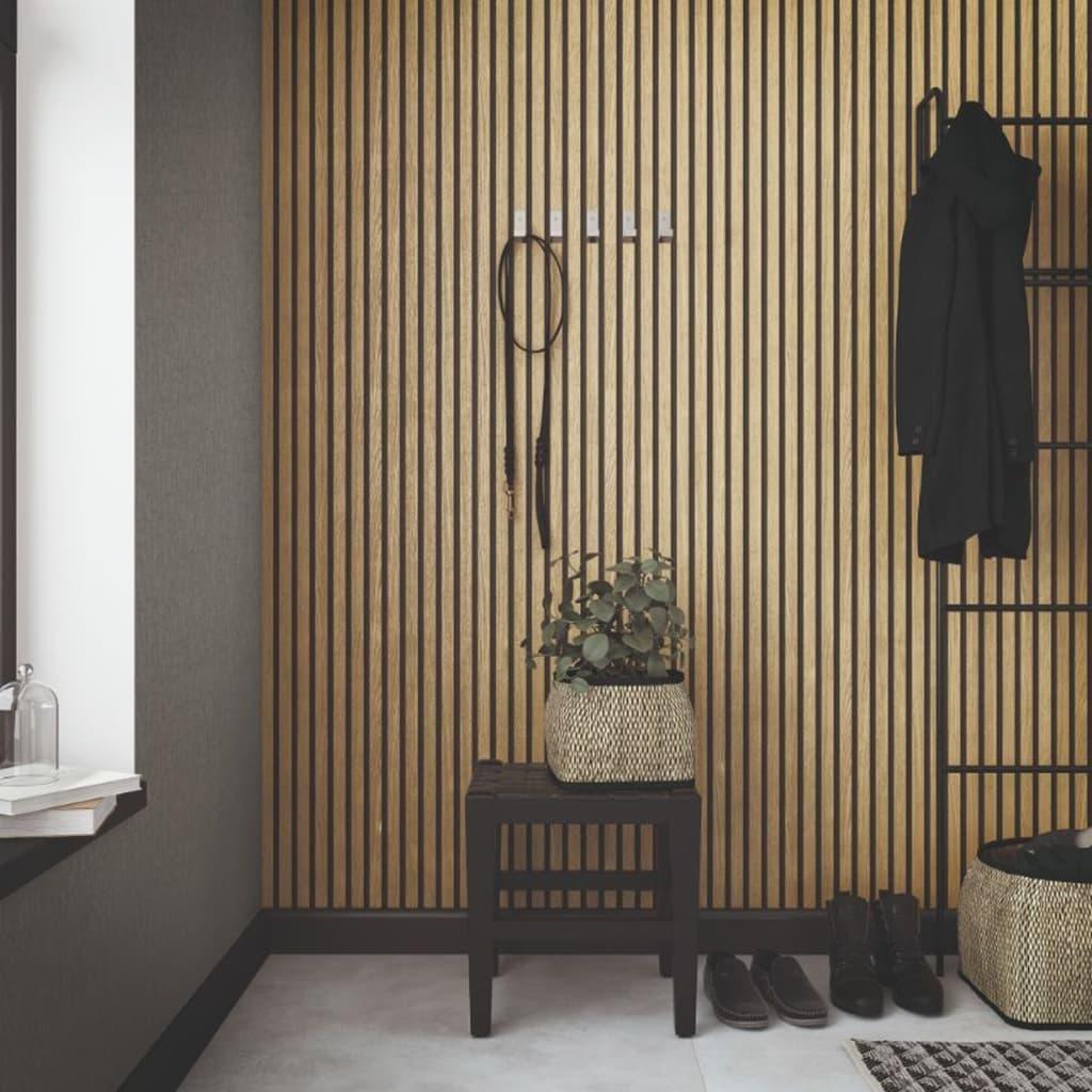 Noordwand Wallpaper Botanica Wooden Slats And Oak