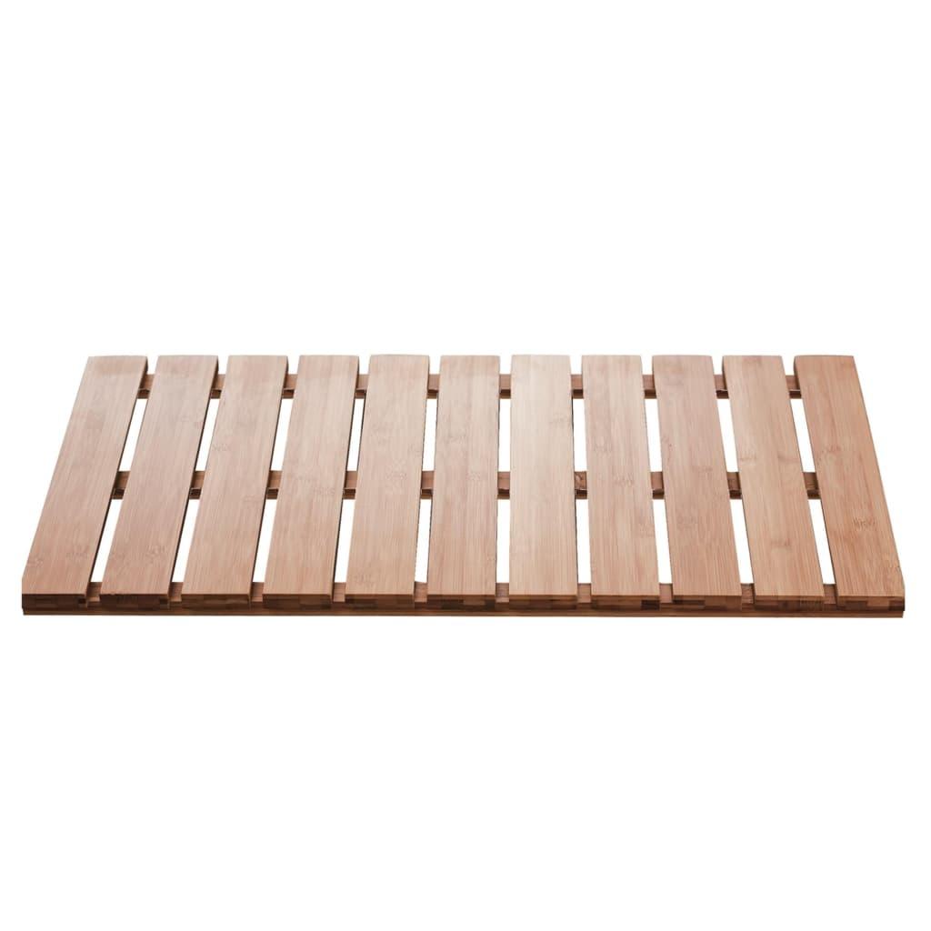 Ridder Wooden Bathroom Rug Grating Nature