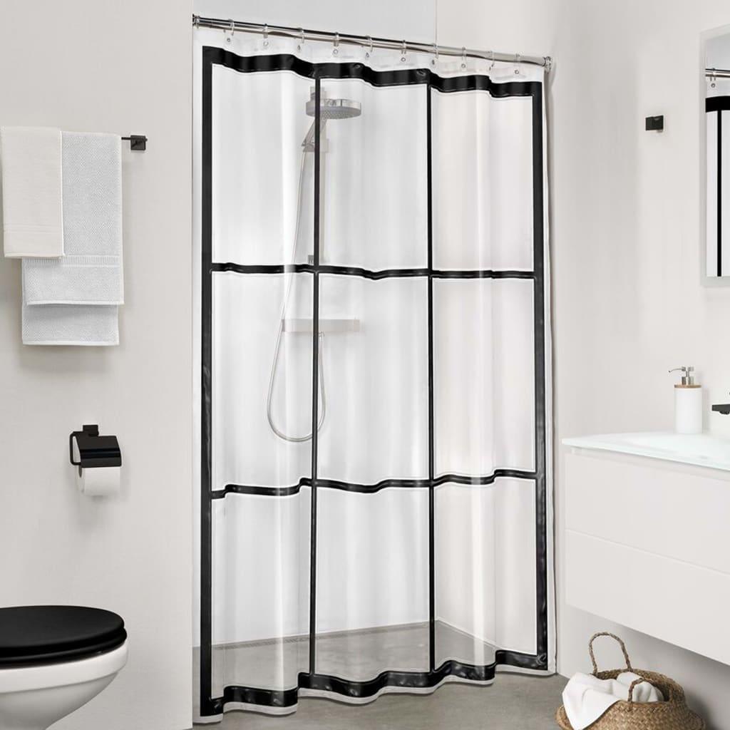 Sealskin Shower Curtain Brix Transparent