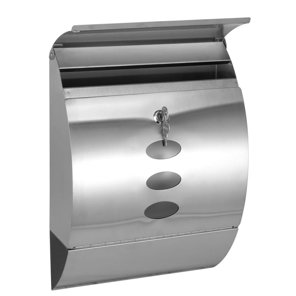 Hi Letter Box Stainless Steel 30X12X40 Cm