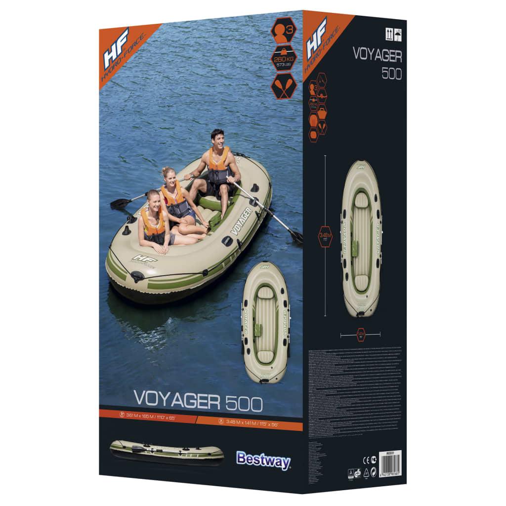 Bestway Hydro Force Inflatable Boat Voyager 500 348X141 Cm