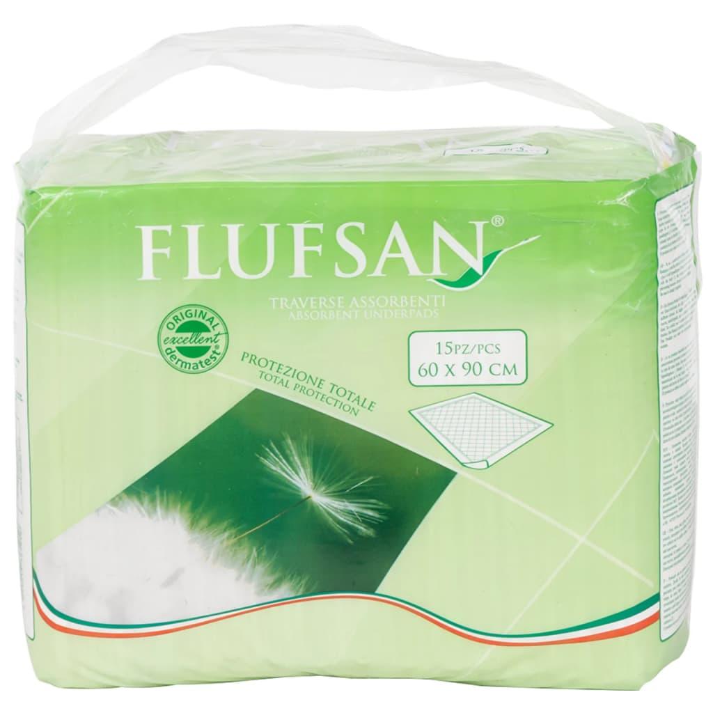 Flufsan Incontinence Bed Pads 90 Pcs 60X90 Cm