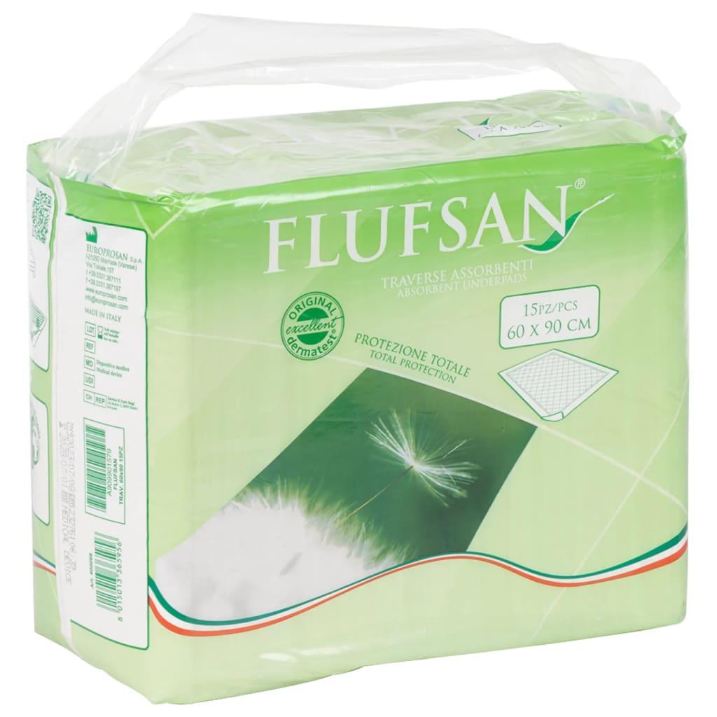 Flufsan Incontinence Bed Pads 90 Pcs 60X90 Cm