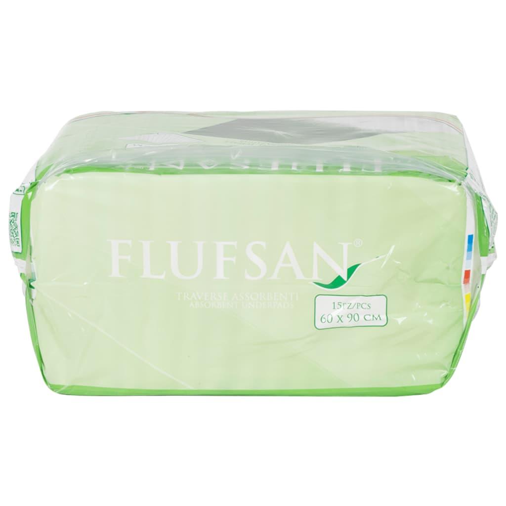 Flufsan Incontinence Bed Pads 90 Pcs 60X90 Cm