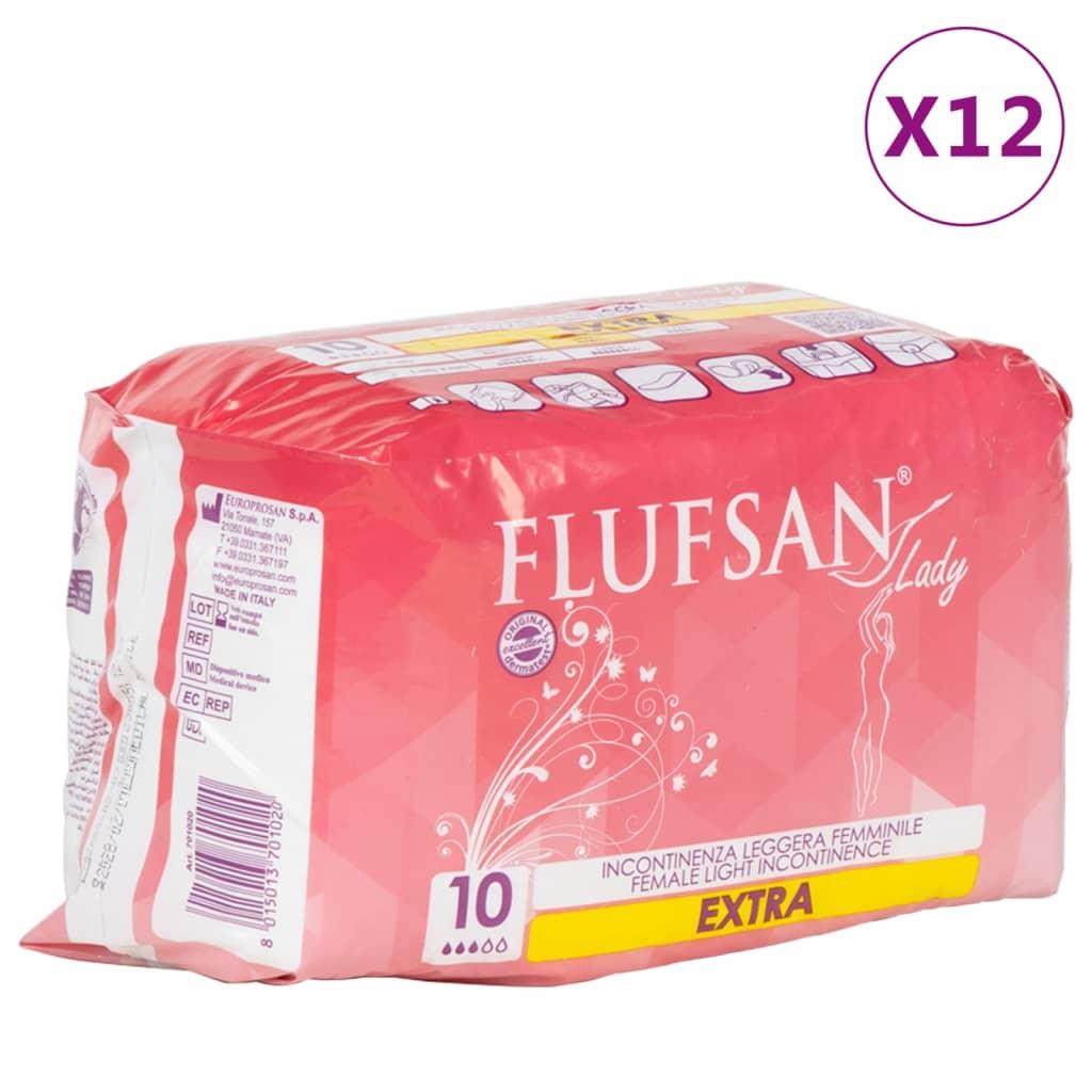 Flufsan Incontinence Pads For Women 120 Pcs