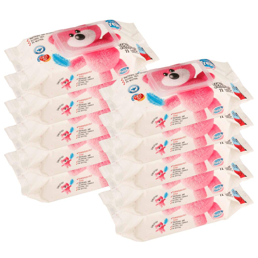 Baby Wipes 10 Packs 720 Wipes