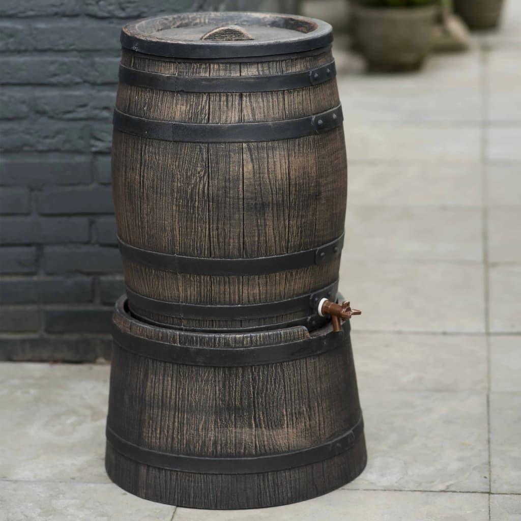 Nature Rainbutt With Wood Look 50L Brown