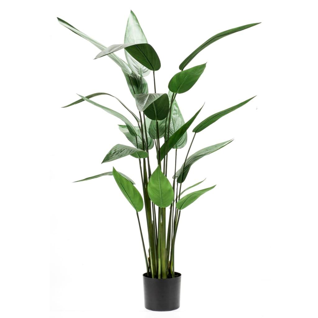 Emerald Artificial Heliconia Plant Green 125 Cm 419837