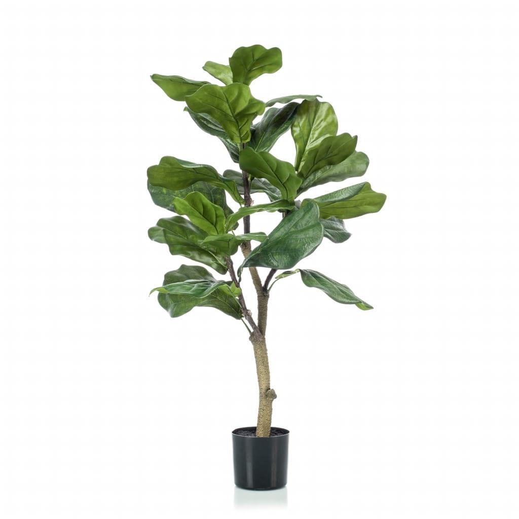 Emerald Artificial Ficus Lyrata 90 Cm