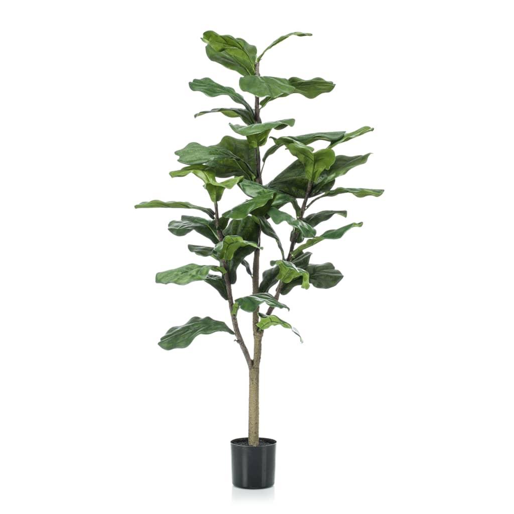 Emerald Artificial Ficus Lyrata 120 Cm