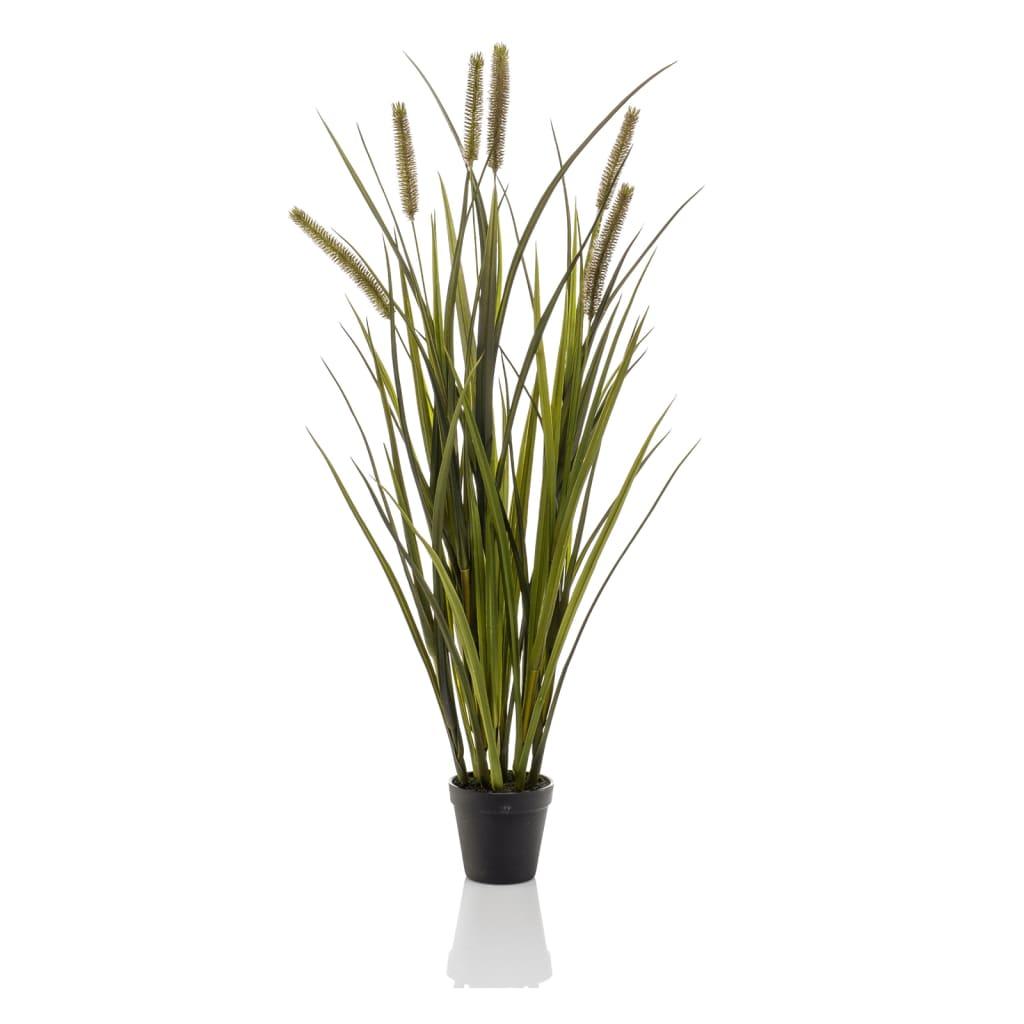 Emerald Artificial Cattails Grass 85 Cm In Pot