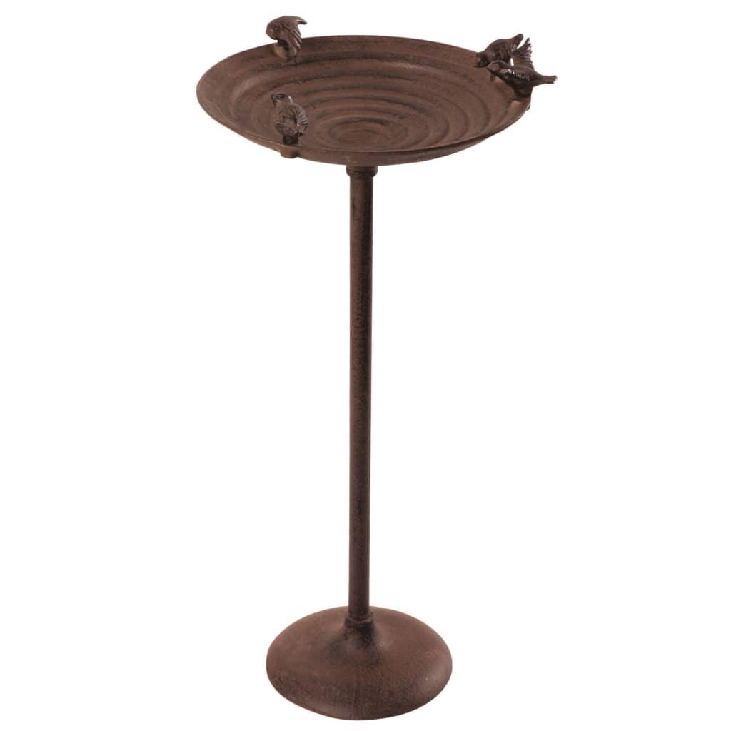 Esschert Design Birdbath On Pole Cast Iron