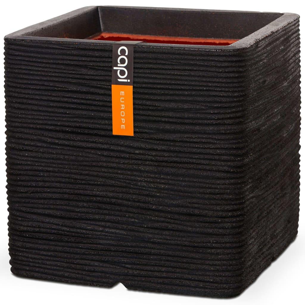 Capi Planter Nature Rib Square Kofz902