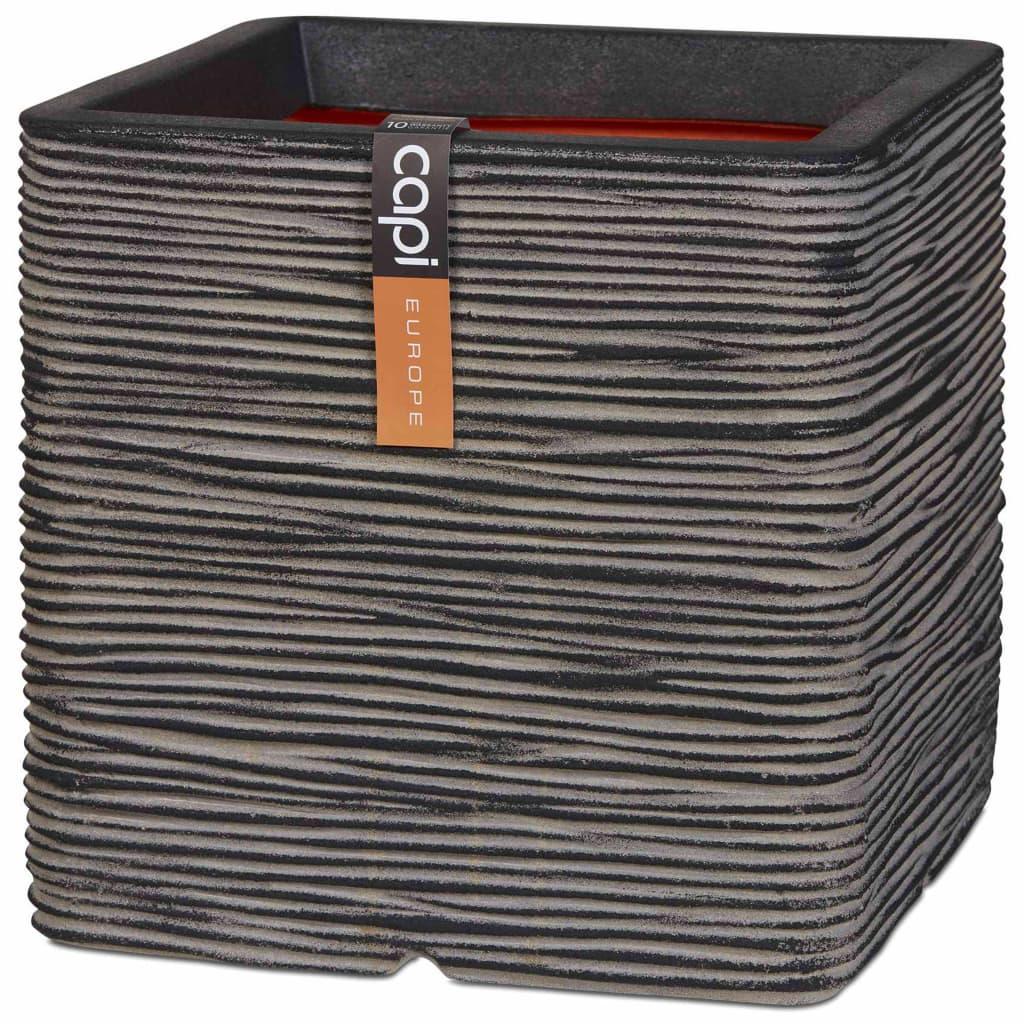 Capi Planter Nature Rib Square Kofz902