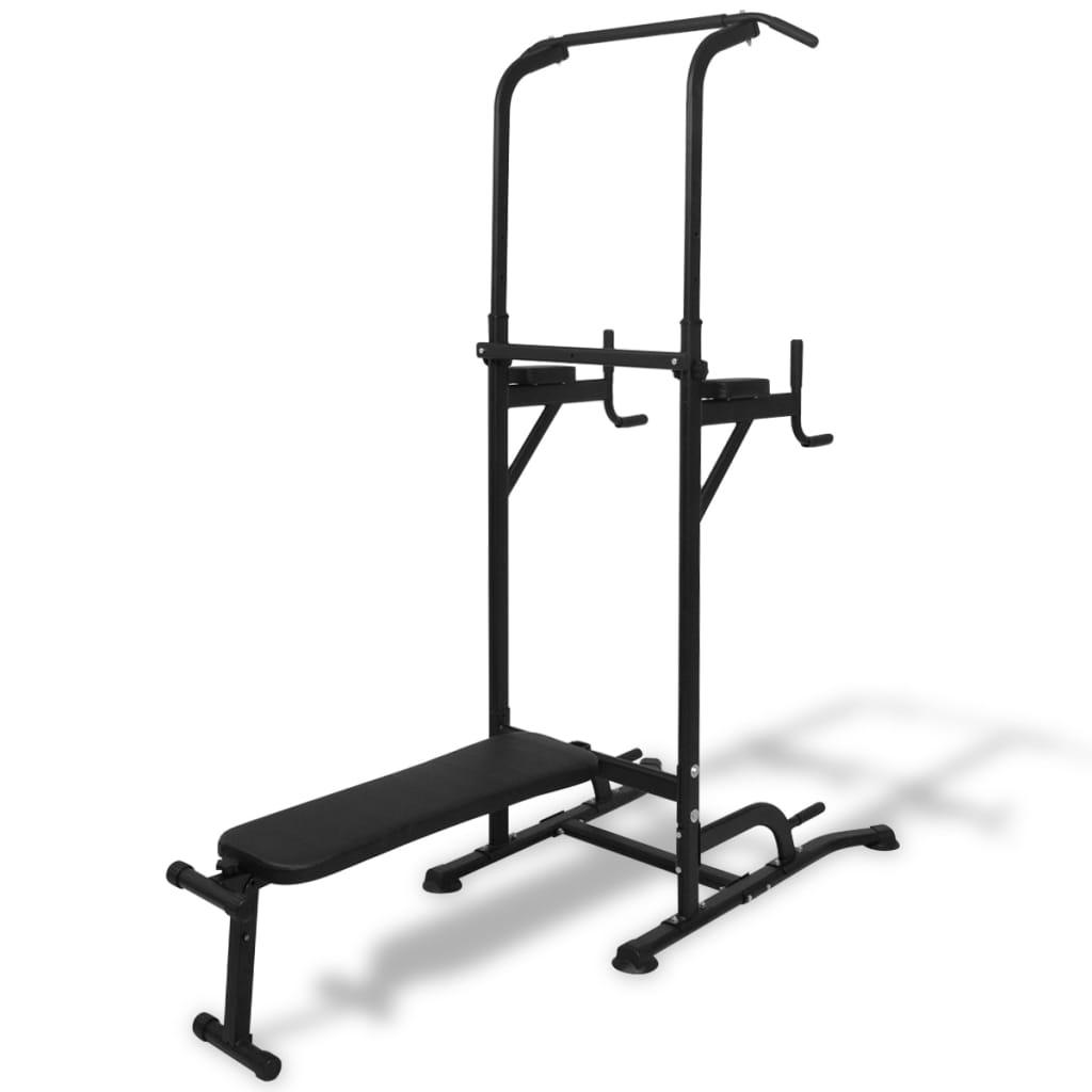 Power Tower With Sit-Up Bench