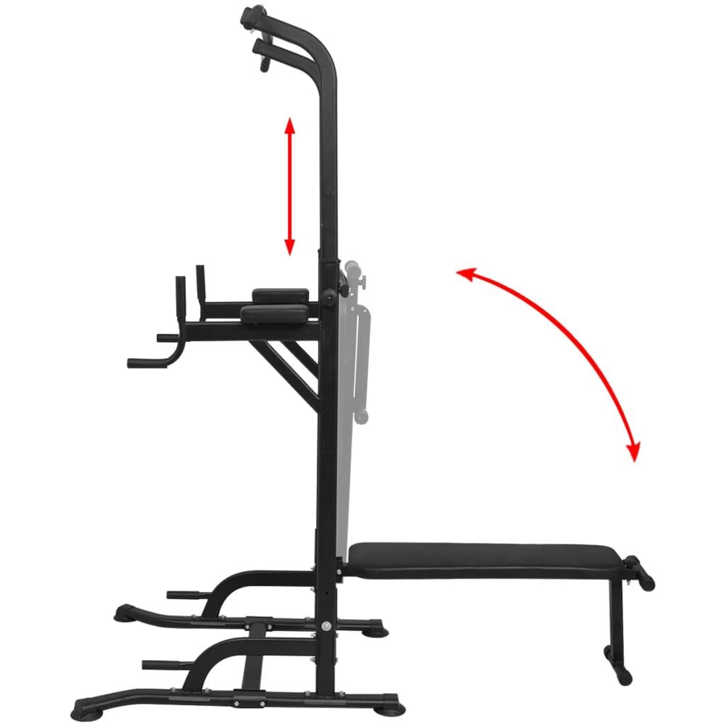 Power Tower With Sit-Up Bench