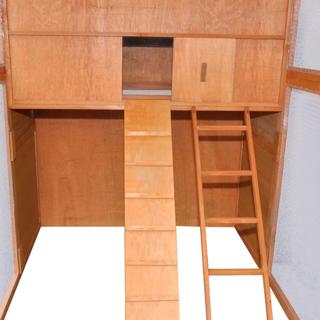 Chicken Coop Wood 295X163X170 Cm