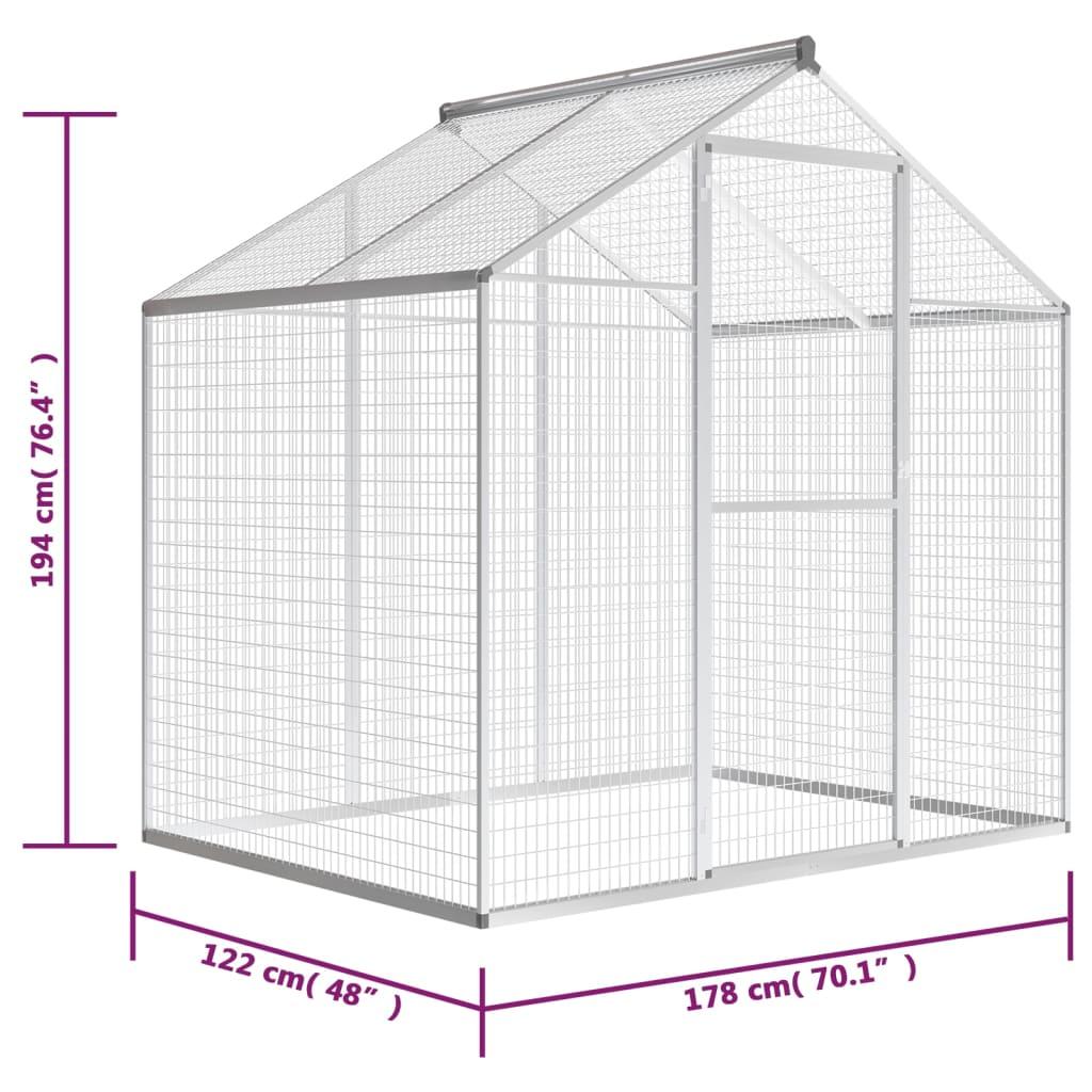 Outdoor Aviary Aluminium