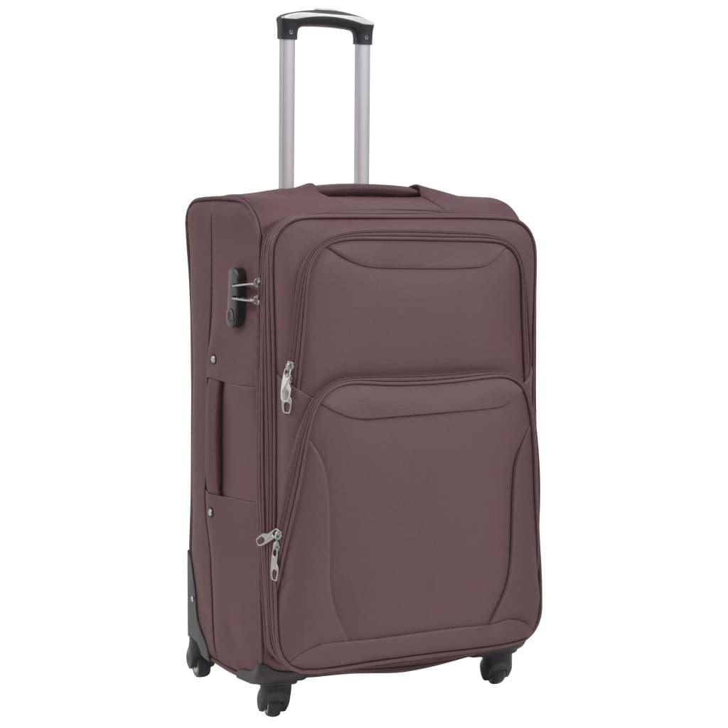 3 Piece Soft Case Trolley Set