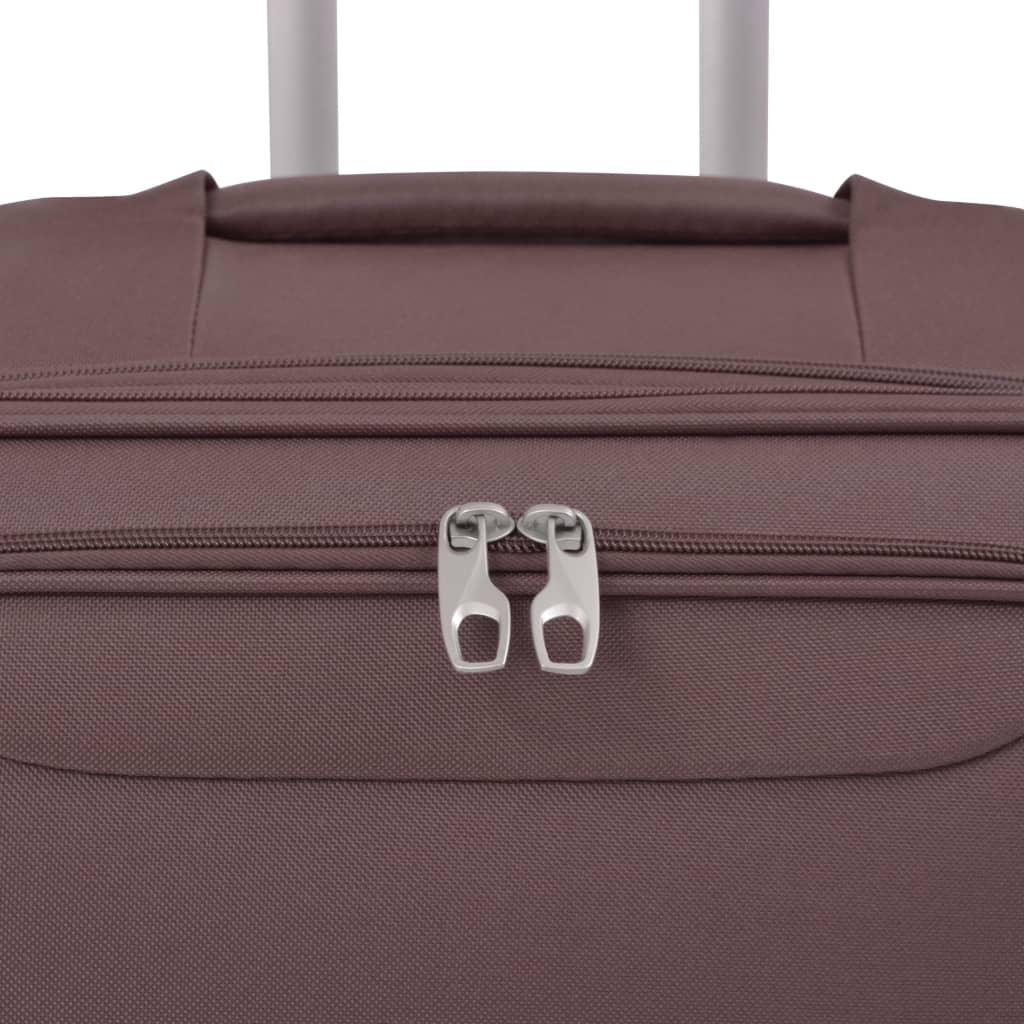 3 Piece Soft Case Trolley Set