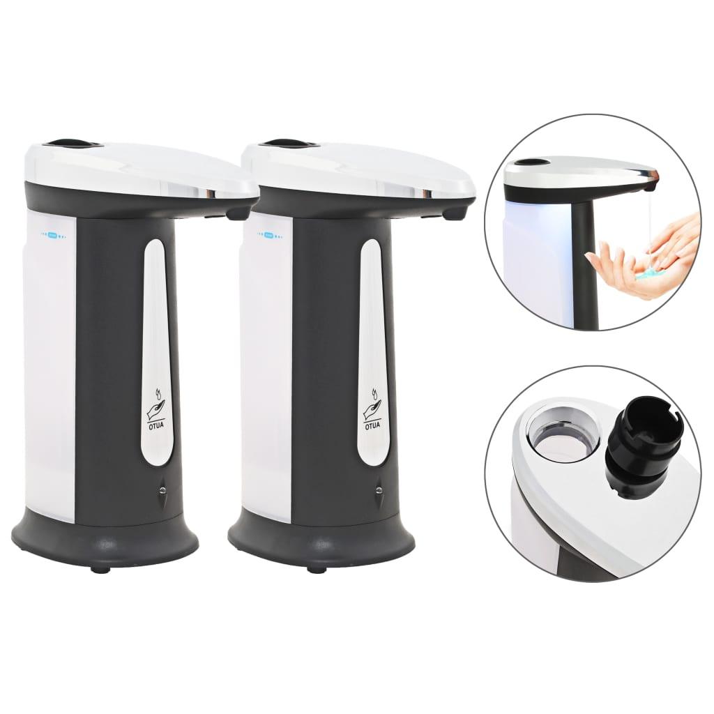 Automatic Soap Dispensers 2 Pcs Infrared Sensor 800 Ml Chime