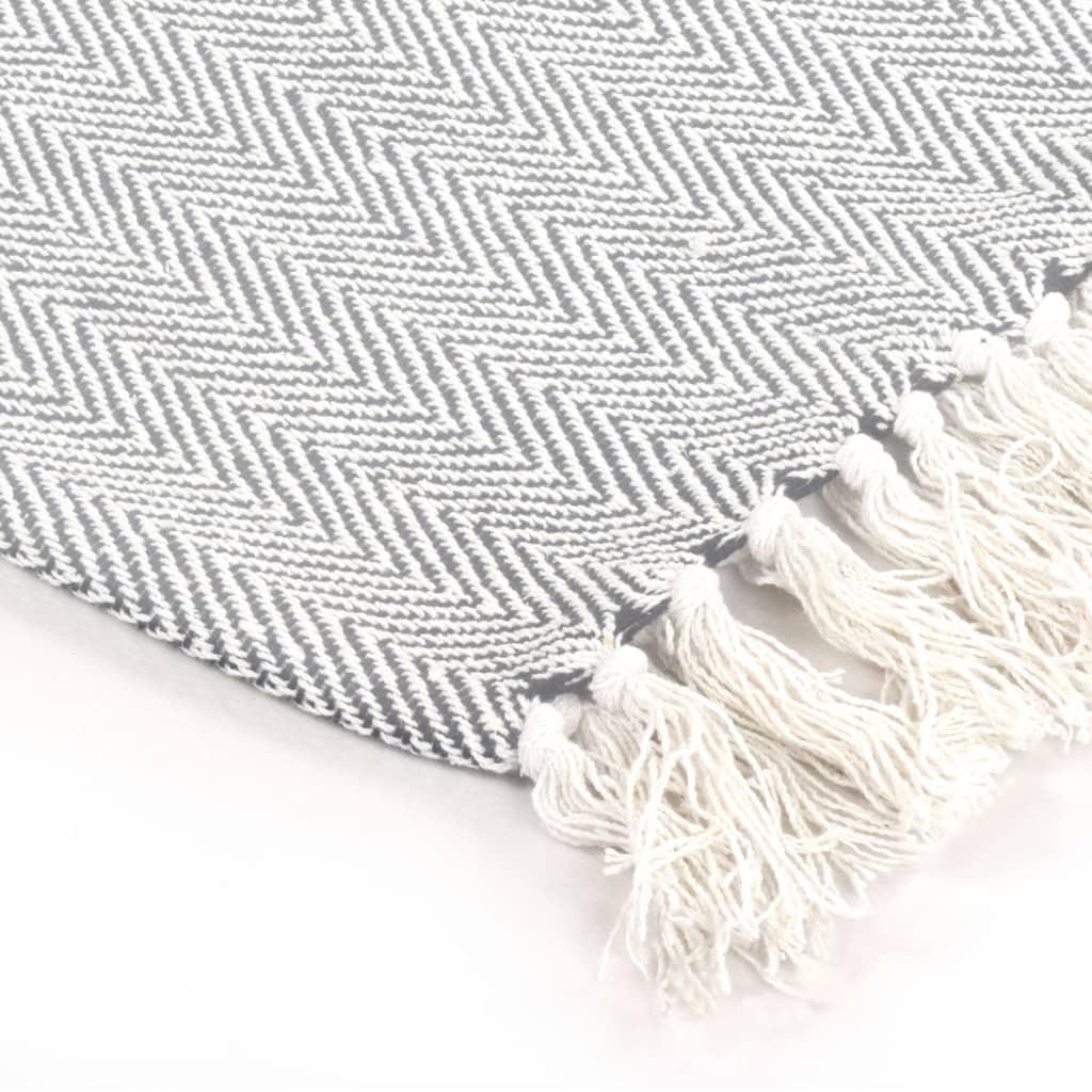 Throw Cotton Herringbone