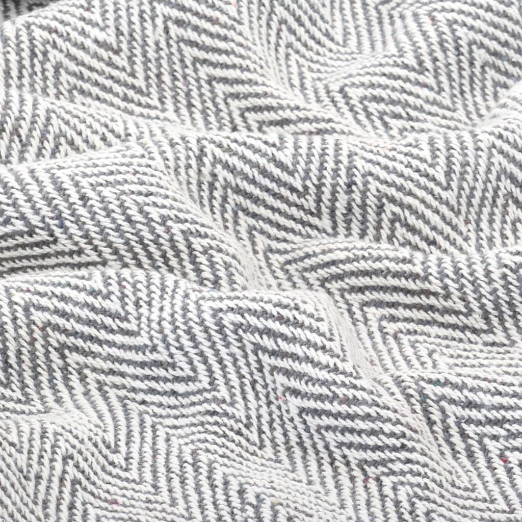 Throw Cotton Herringbone