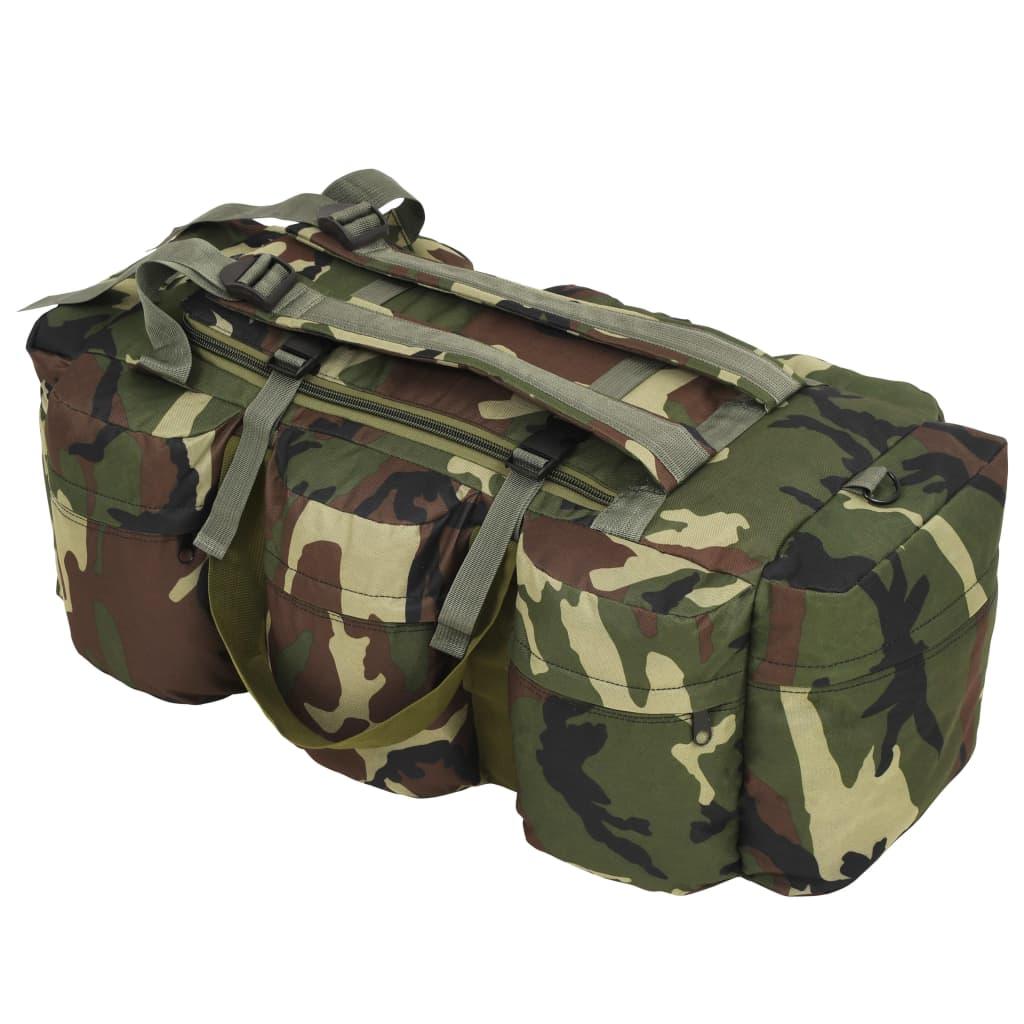 3-In-1 Army-Style Duffel Bag 90 L