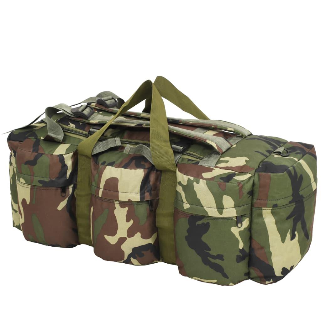 3-In-1 Army-Style Duffel Bag 90 L