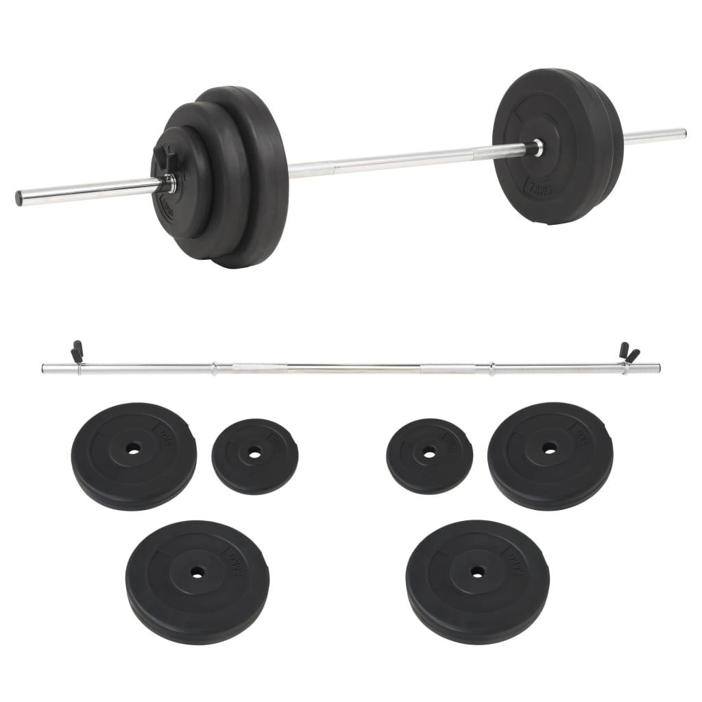 Barbell With Plates Set 30 Kg