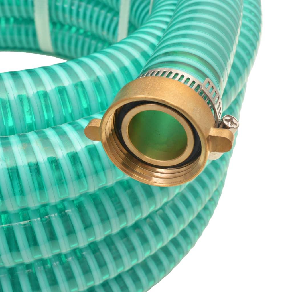 Suction Hose With Brass Connectors 25 Mm