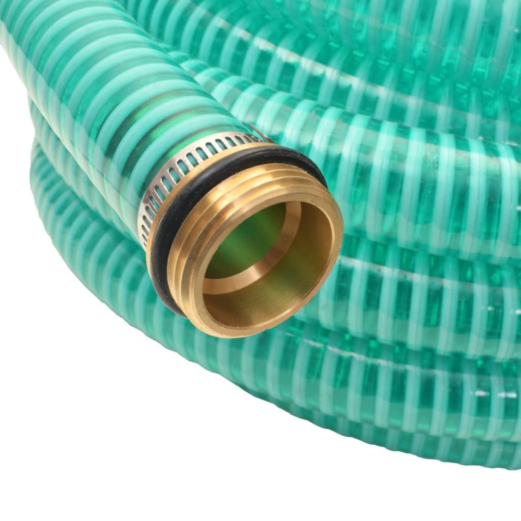 Suction Hose With Brass Connectors 25 Mm