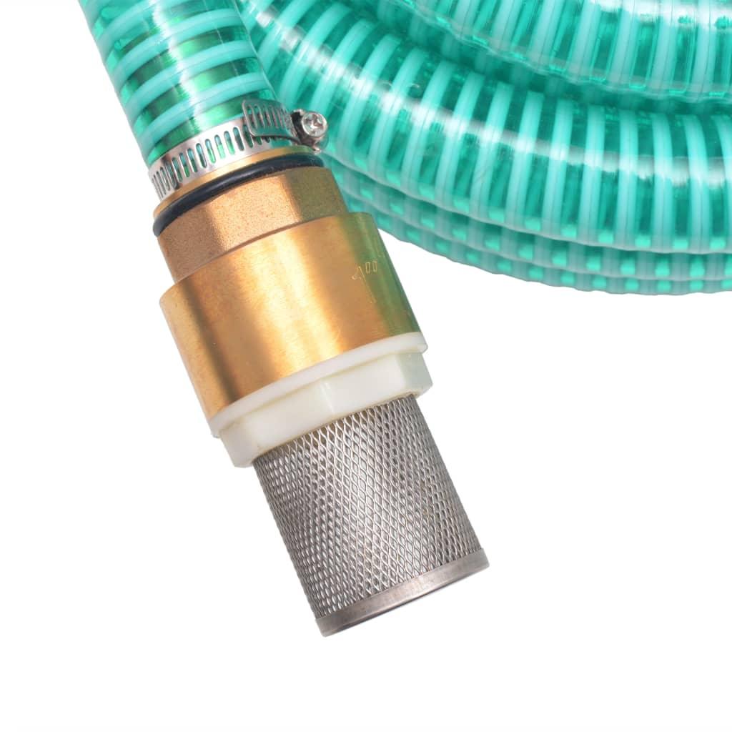 Suction Hose With Brass Connectors 25 Mm