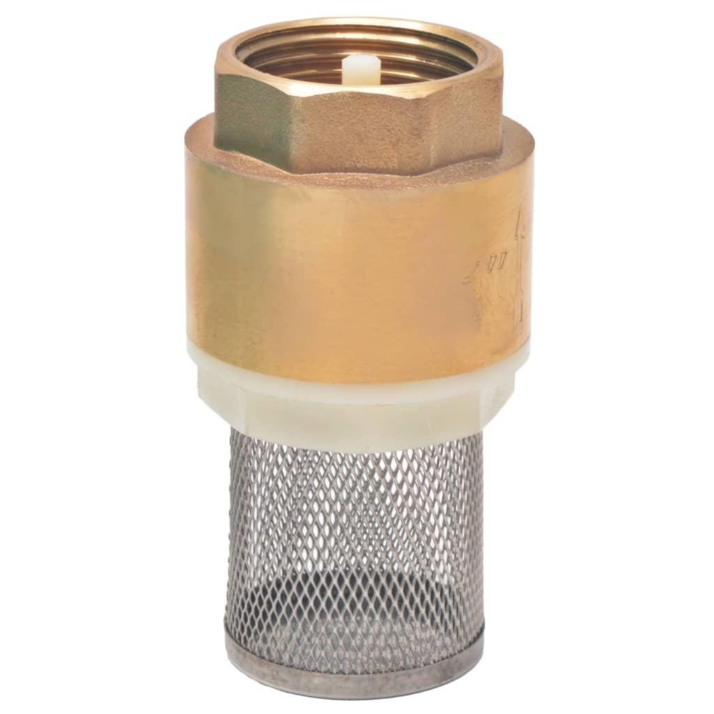 Suction Hose With Brass Connectors 25 Mm