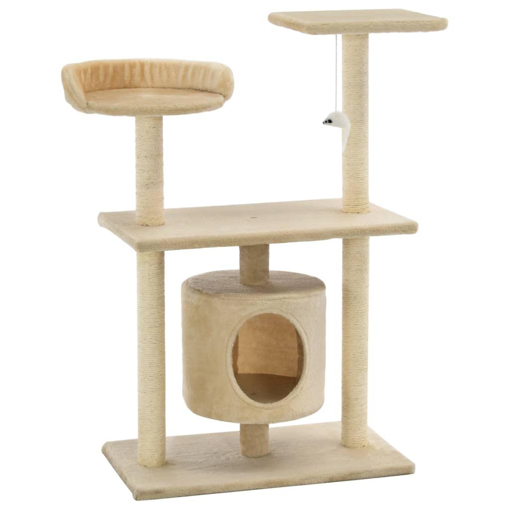 Cat Tree With Sisal Scratching Posts