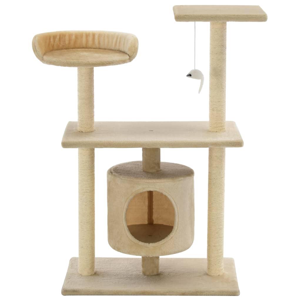 Cat Tree With Sisal Scratching Posts