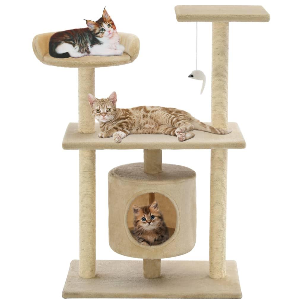 Cat Tree With Sisal Scratching Posts