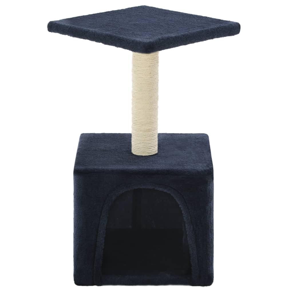 Trendyproduct.co.uk Cat Tree With Sisal Scratching Post vidaXL Animals & Pet Supplies Animals & Pet Supplies > Pet Supplies > Cat Supplies > Cat Furniture Blue Cat Furniture Cat Supplies parcel Pet Supplies vidaXL