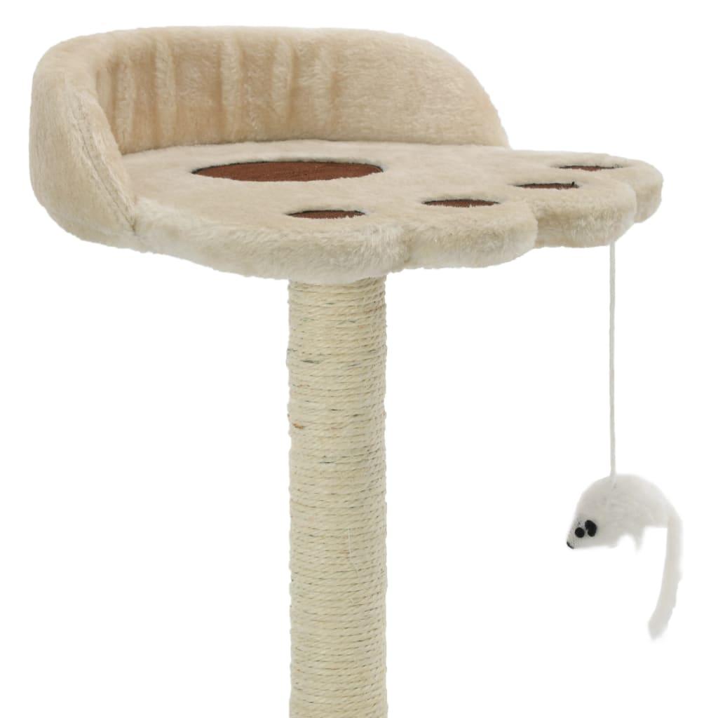 Trendyproduct.co.uk Cat Tree With Sisal Scratching Post And Brown vidaXL Animals & Pet Supplies Animals & Pet Supplies > Pet Supplies > Cat Supplies > Cat Furniture Beige Cat Furniture Cat Supplies parcel Pet Supplies vidaXL