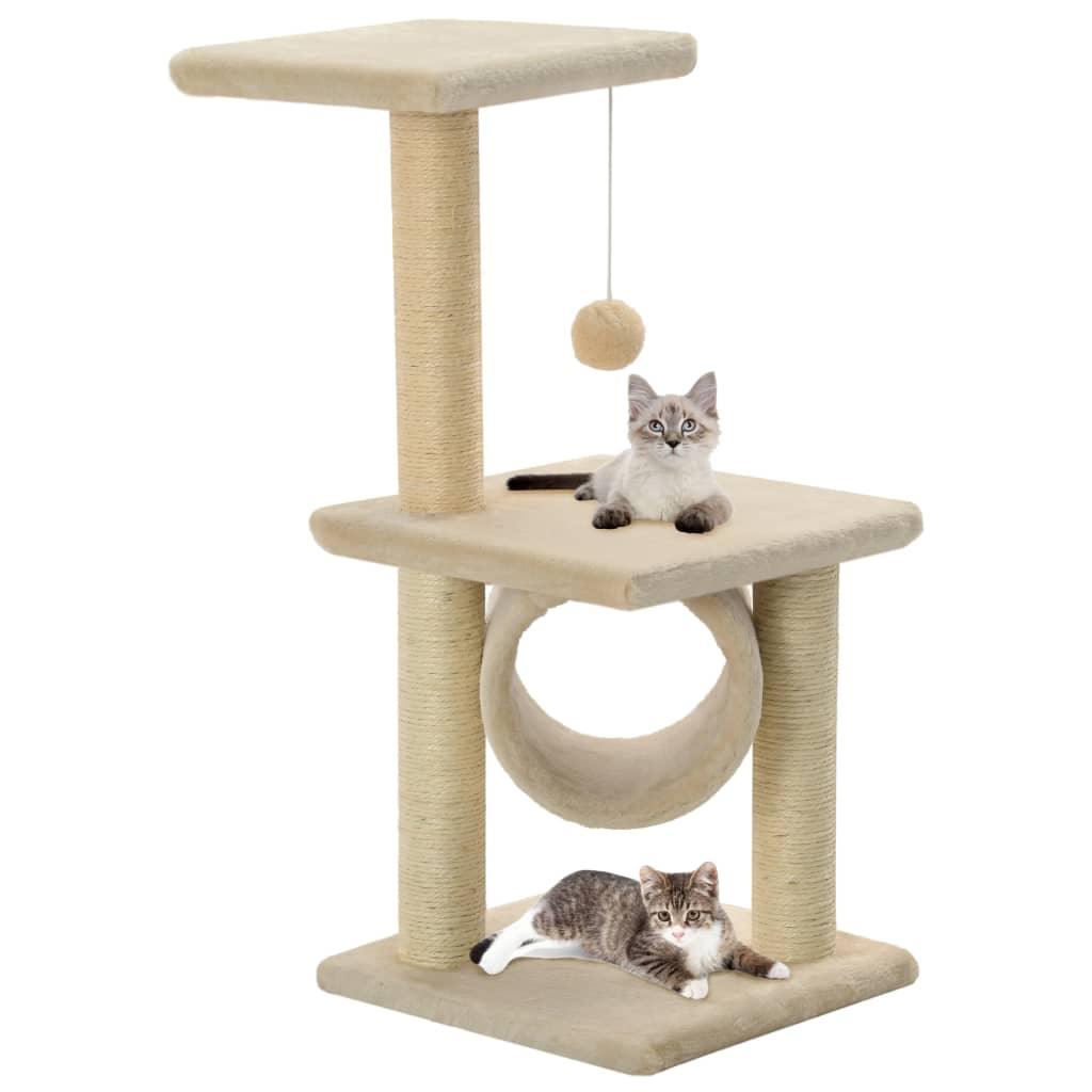 Cat Tree With Sisal Scratching Posts