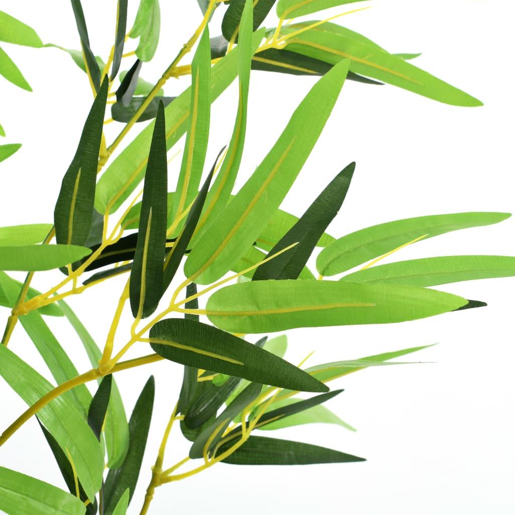 Artificial Bamboo Plant With Pot Green