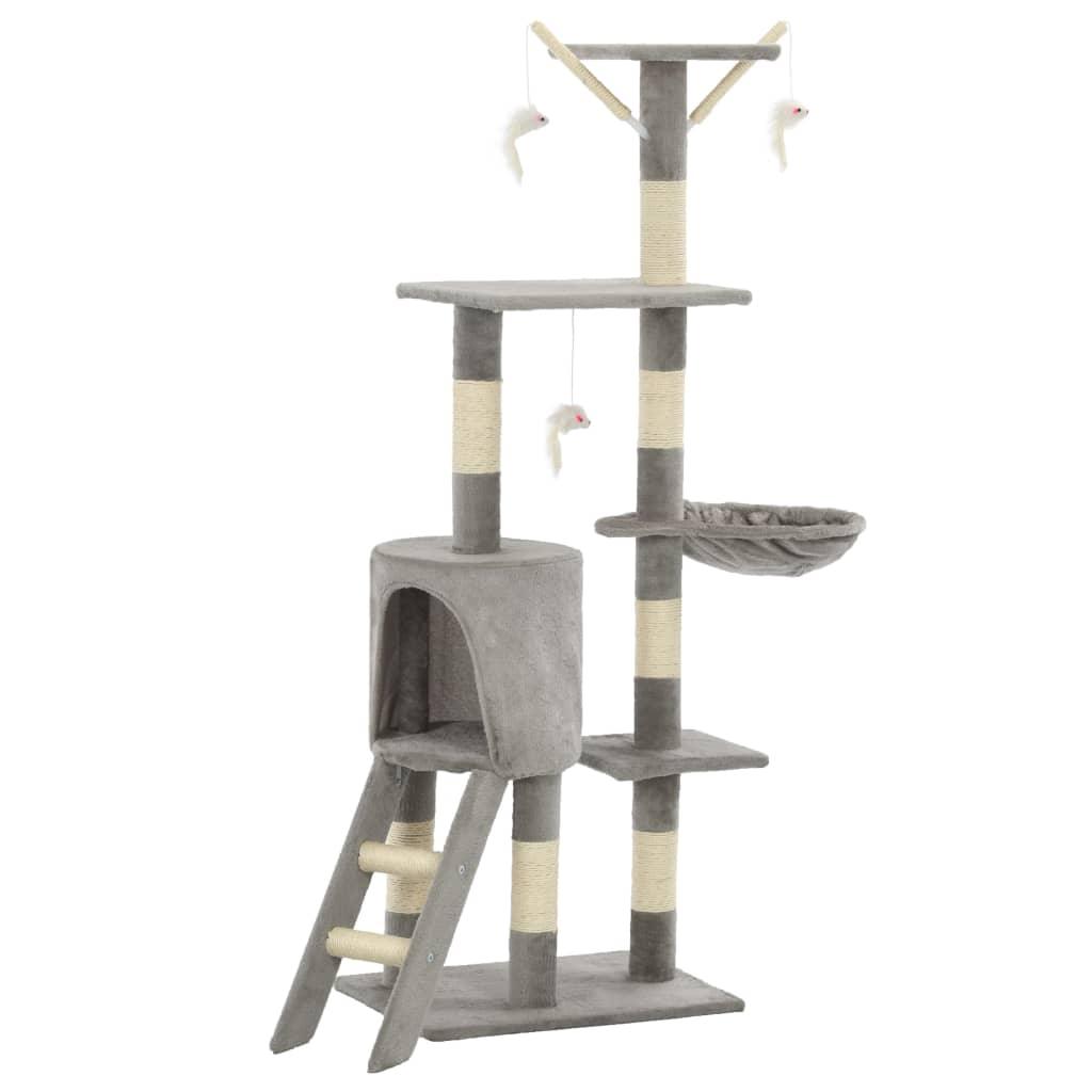 Cat Tree With Sisal Scratching Posts 138 Cm