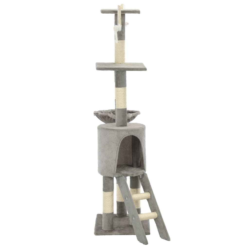 Cat Tree With Sisal Scratching Posts 138 Cm