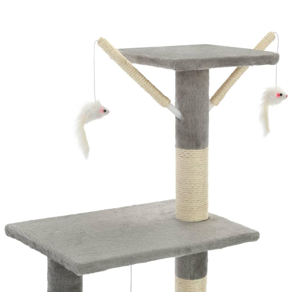 Cat Tree With Sisal Scratching Posts 138 Cm