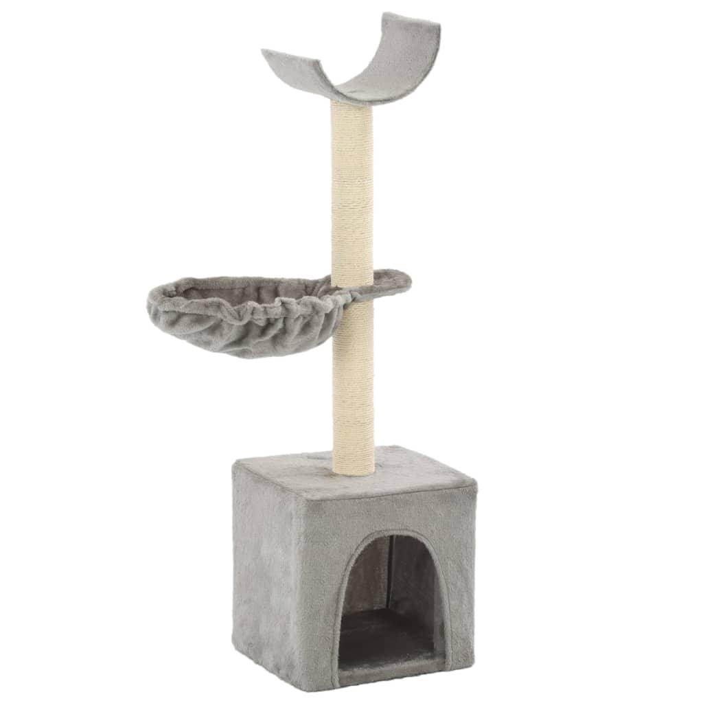 Trendyproduct.co.uk Cat Tree With Sisal Scratching Posts 105 Cm vidaXL Animals & Pet Supplies Animals & Pet Supplies > Pet Supplies > Cat Supplies > Cat Furniture Blue Cat Furniture Cat Supplies parcel Pet Supplies vidaXL