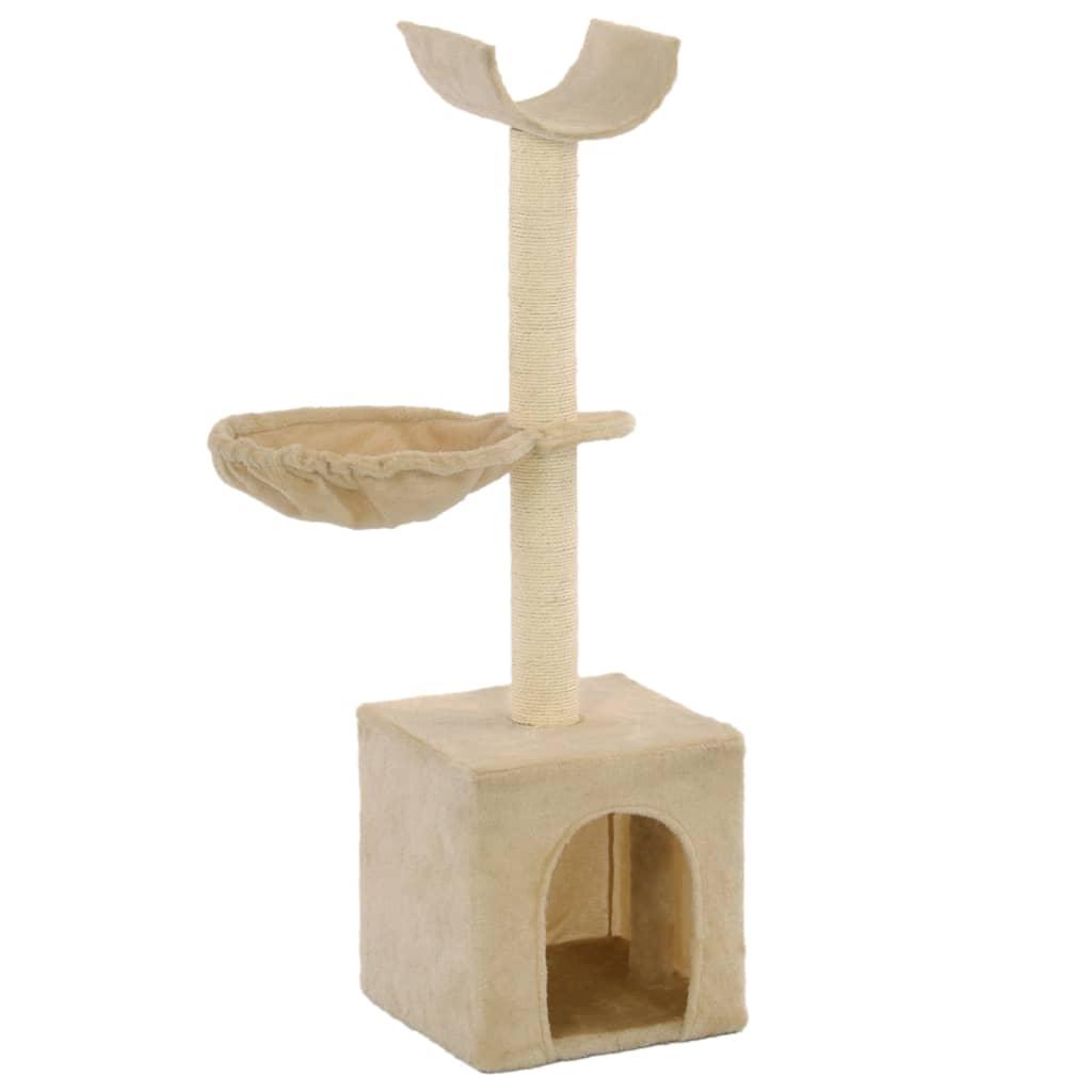 Trendyproduct.co.uk Cat Tree With Sisal Scratching Posts 105 Cm vidaXL Animals & Pet Supplies Animals & Pet Supplies > Pet Supplies > Cat Supplies > Cat Furniture Blue Cat Furniture Cat Supplies parcel Pet Supplies vidaXL