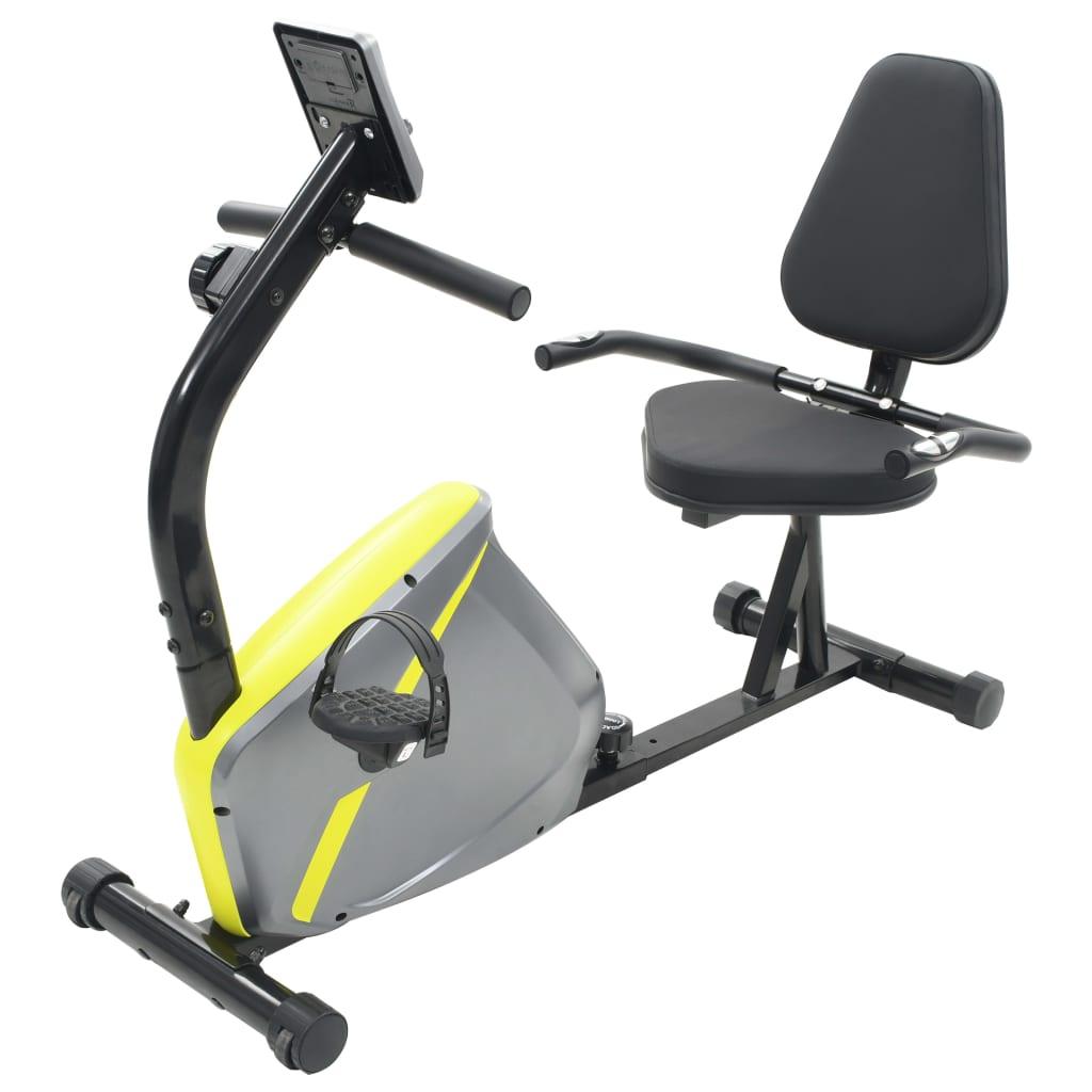 Magnetic Recumbent Exercise Bike With Pulse Measurement