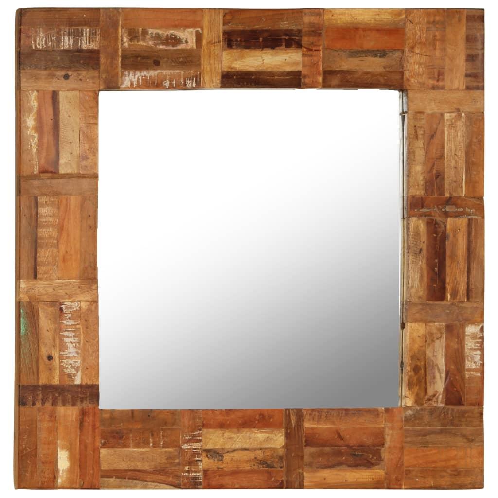 Wall Mirror Solid Reclaimed Wood